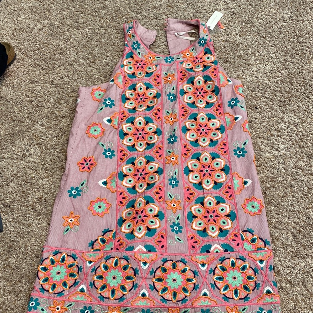 Anthropologie beaded dress